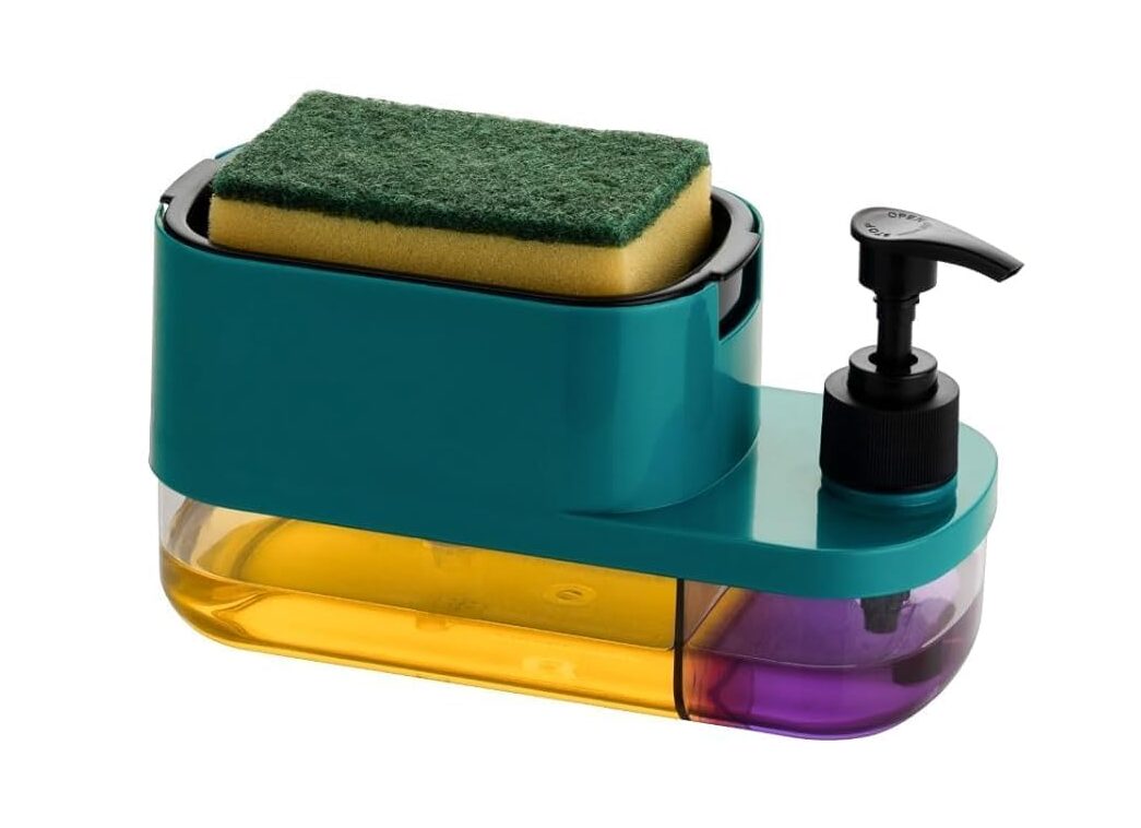 3 in 1 kitchen soap dispenser